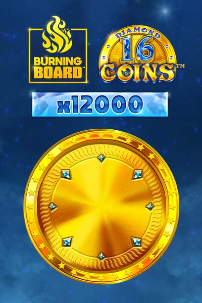 16 Coins Diamond Burning Board